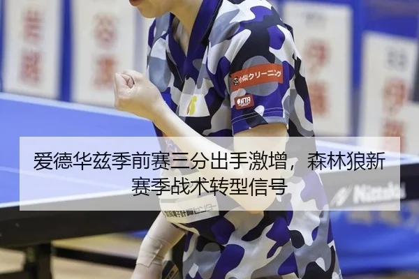 爱德华兹季前赛三分出手激增，森林狼新赛季战术转型信号